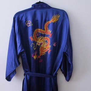Vintage Silk Robe